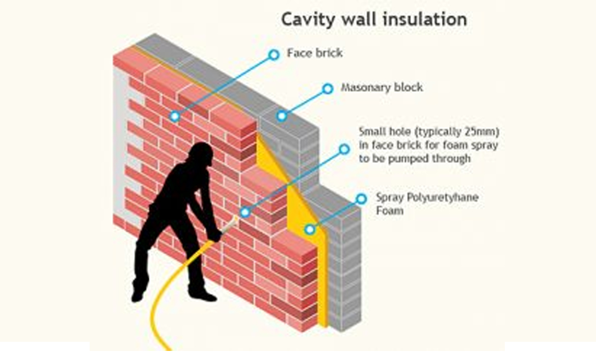 CONDENSATION AFTER CAVITY WALL INSULATION