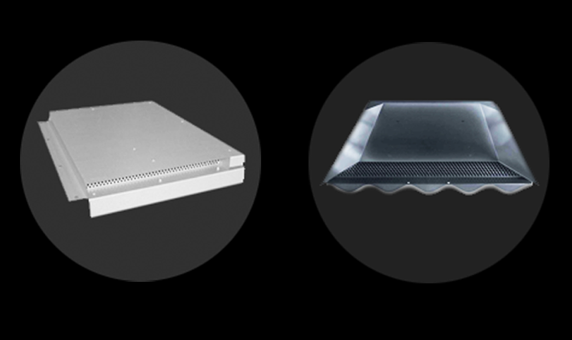 FOR MAXIMUM ROOF VENTILATION