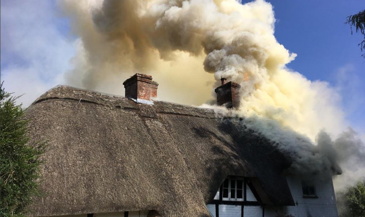 ROOF CONDENSATION AND FIRE